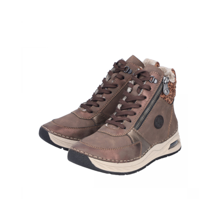 Lak Korak Rieker ženske gležnjače 44565-25