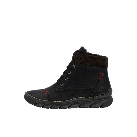 Lak Korak Rieker ženske gležnjače 55031-00