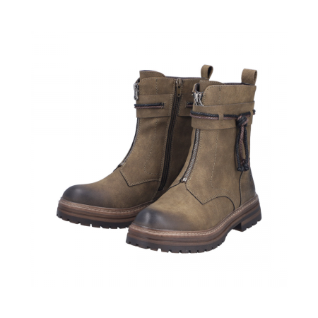 Lak Korak Rieker ženske gležnjače 93068-54