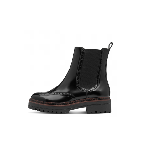 Lak Korak Tamaris ženska kratka čizma 1-25463-45