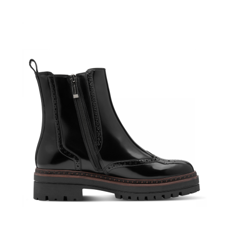 Lak Korak Tamaris ženska kratka čizma 1-25463-45