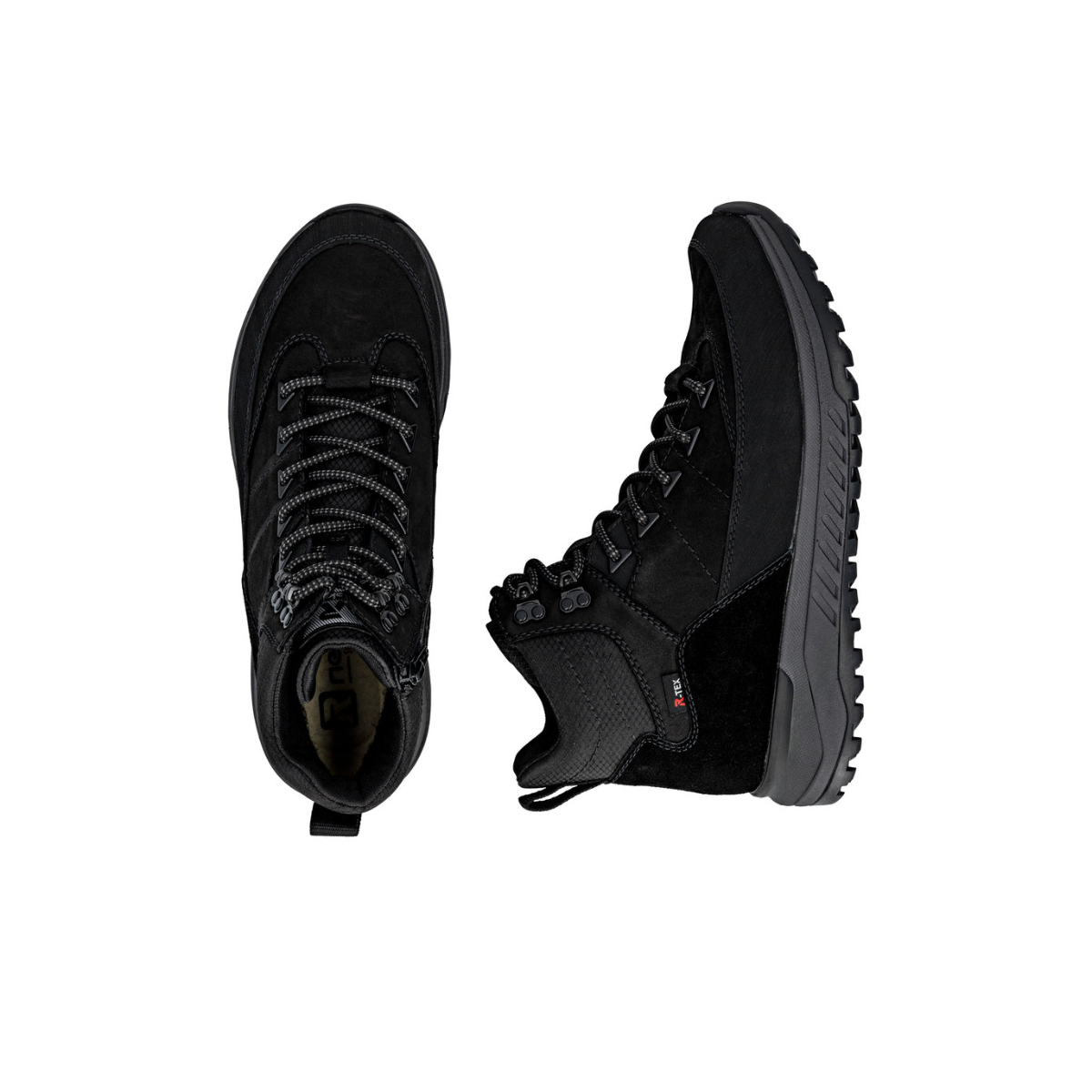 Rieker muške gležnjače U0174-00 Lak Korak