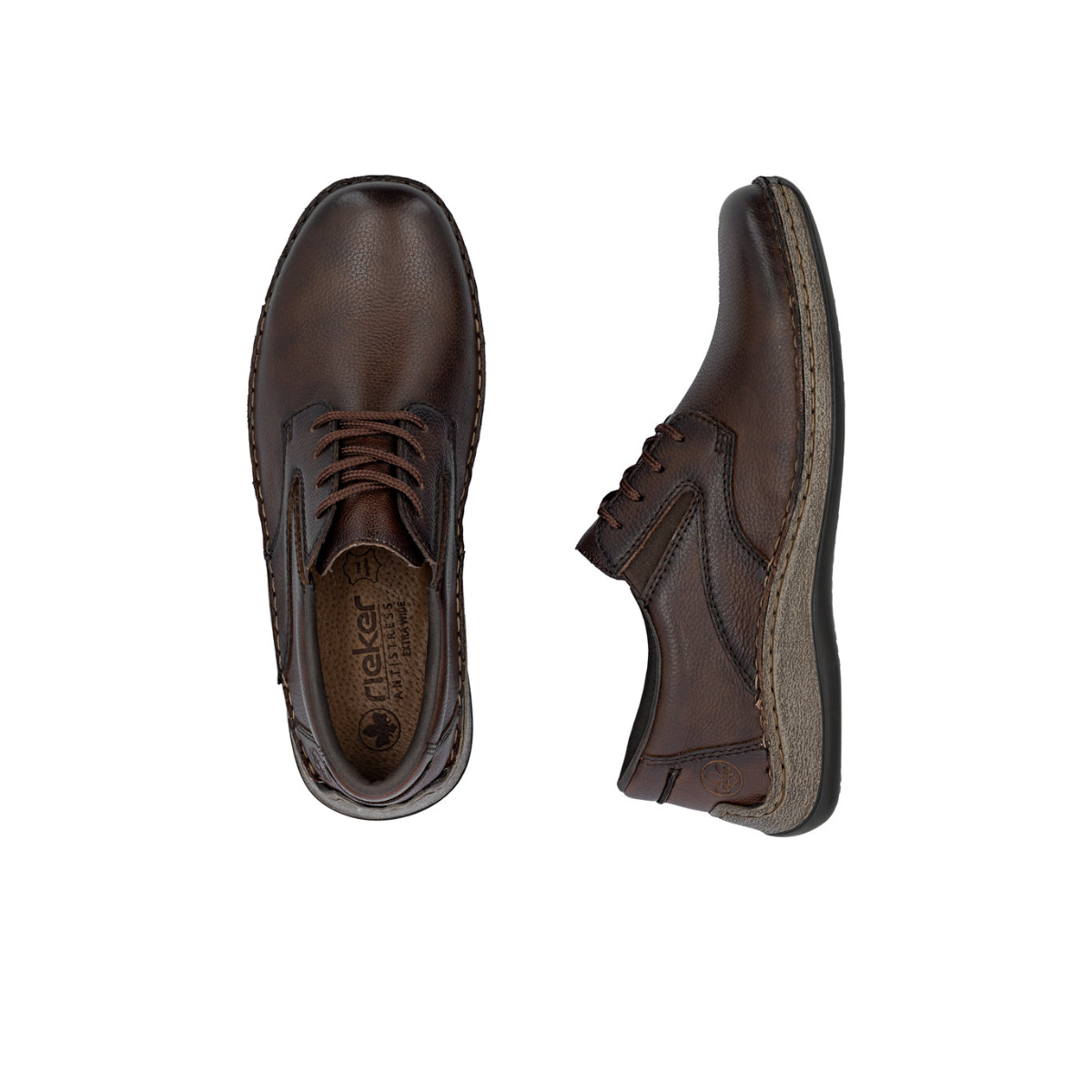 Rieker muške polucipele 05211-25 Lak Korak