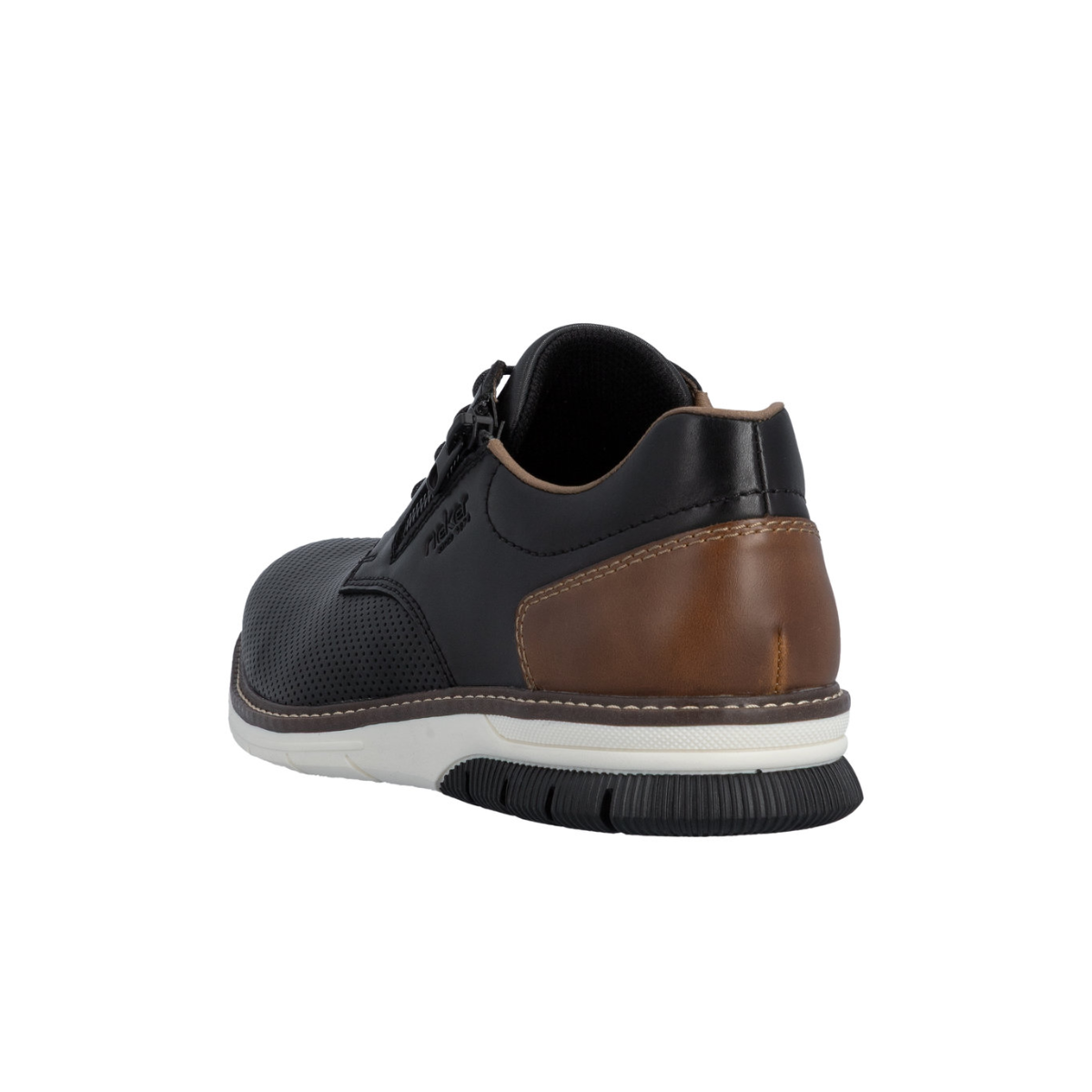 Rieker muške polucipele 14412-00 Lak Korak