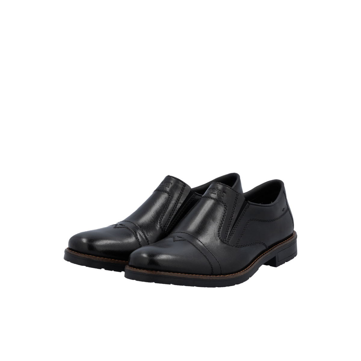 Rieker muške polucipele 14654-00 Lak Korak