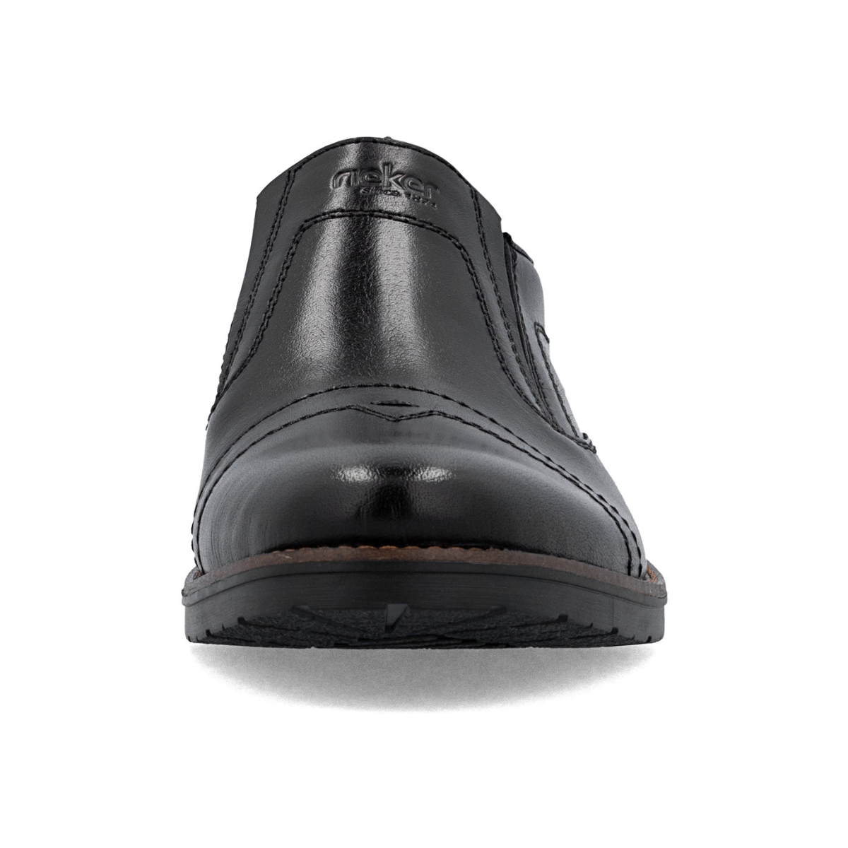 Rieker muške polucipele 14654-00 Lak Korak