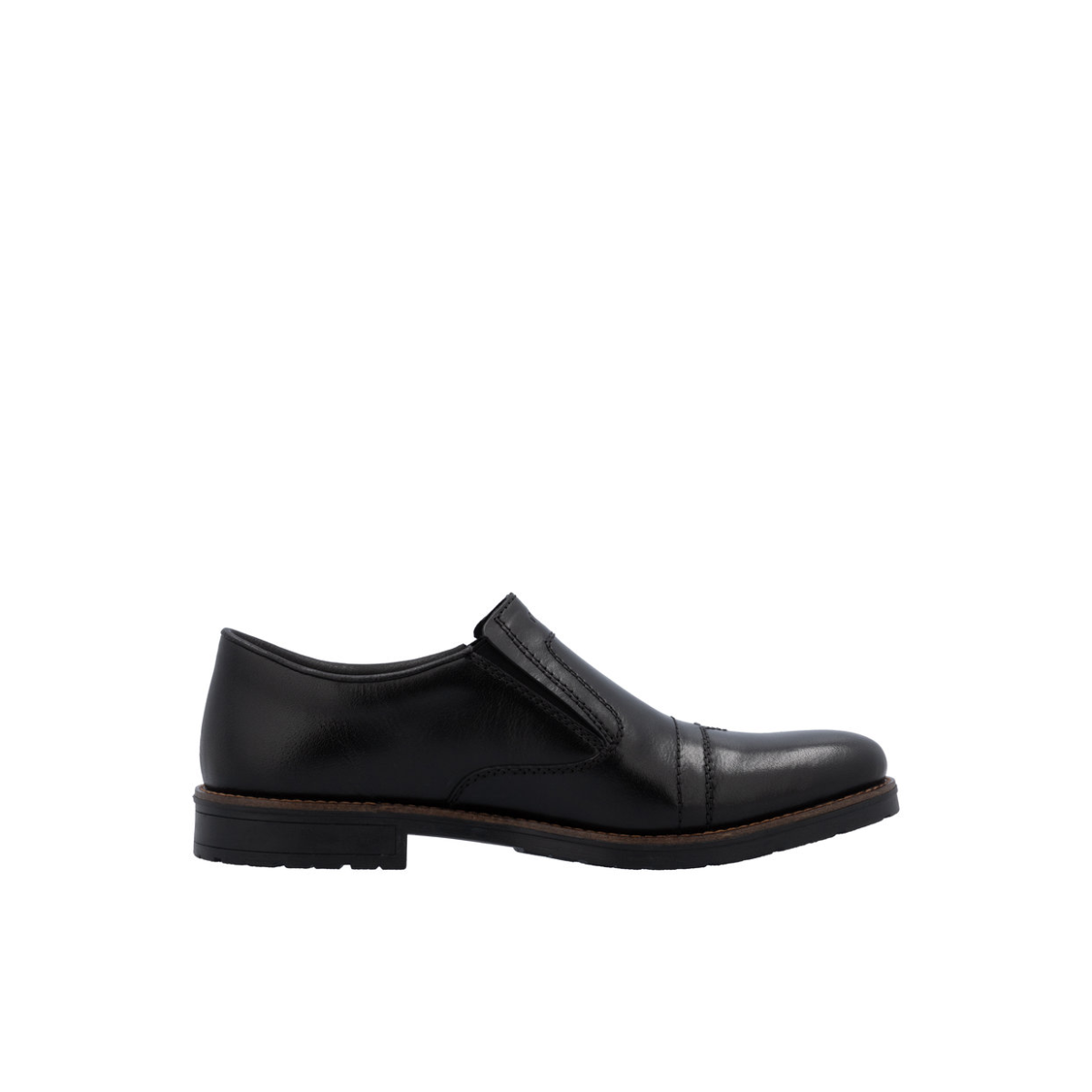 Rieker muške polucipele 14654-00 Lak Korak