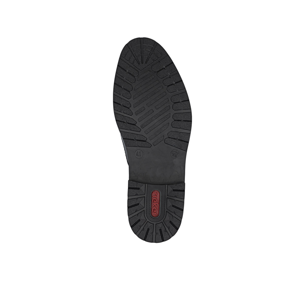 Rieker muške polucipele 14654-00 Lak Korak