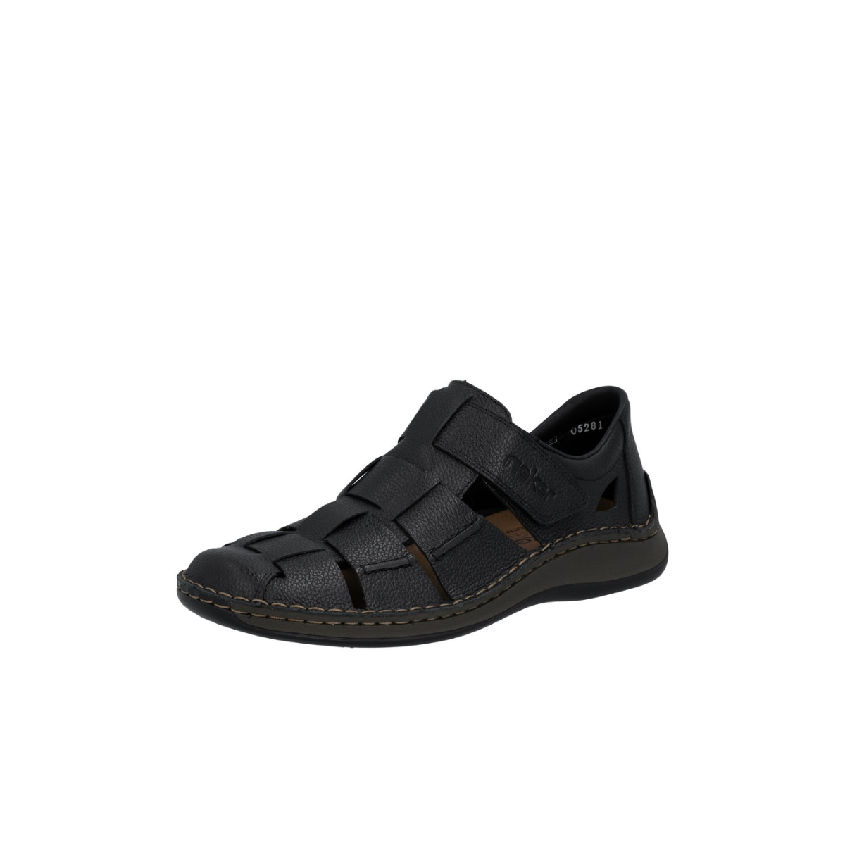 Rieker muške polusandale 05281-00 Lak Korak