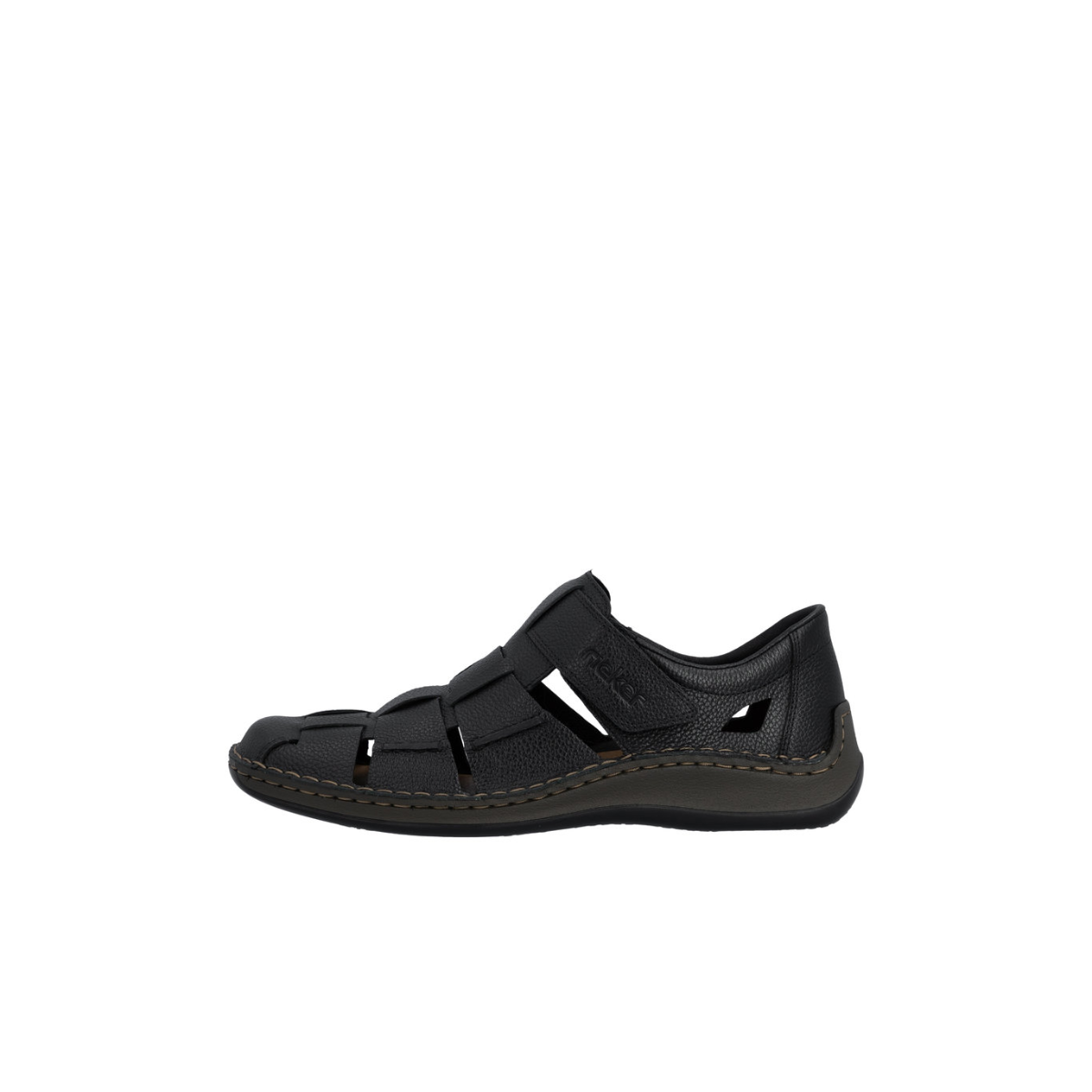 Rieker muške polusandale 05281-00 Lak Korak