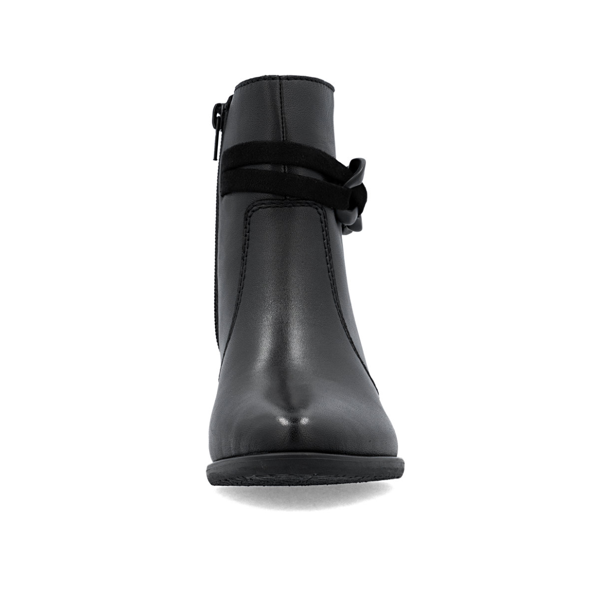 Rieker ženska kratka čizma Y2066-00 Lak Korak