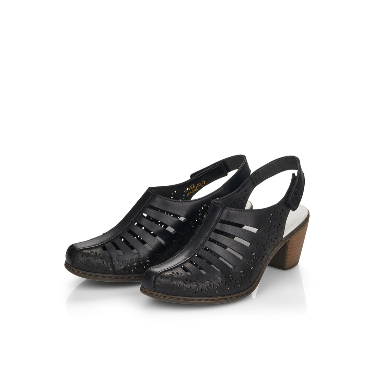 Rieker ženska sandaleta 40959-00 Lak Korak