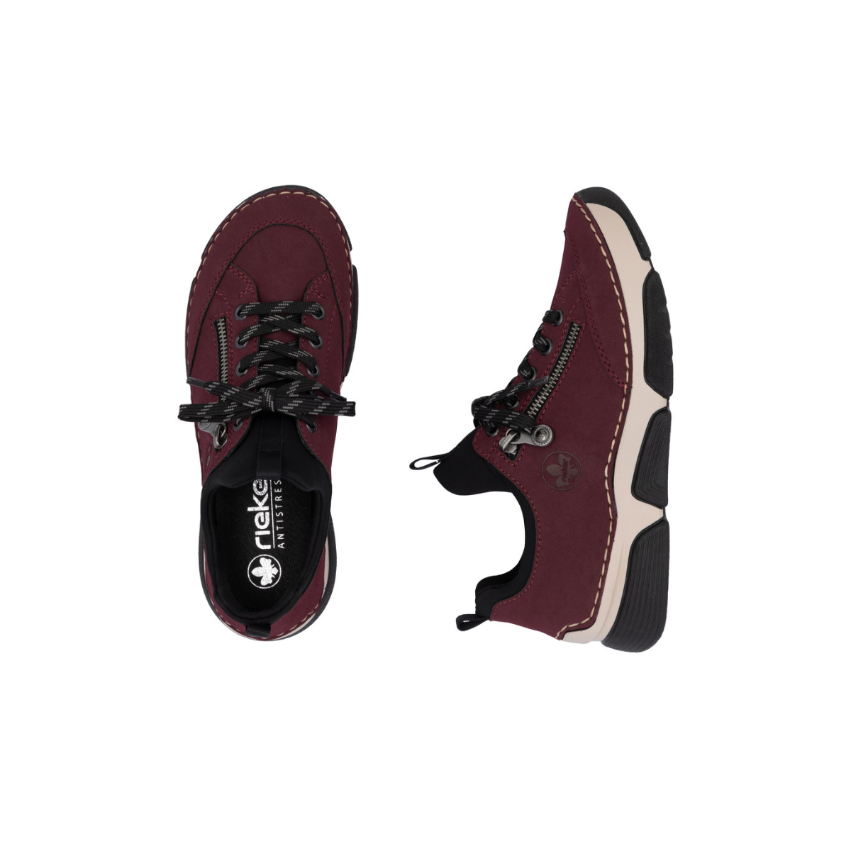 Rieker ženske cipele 45973-36 Lak Korak