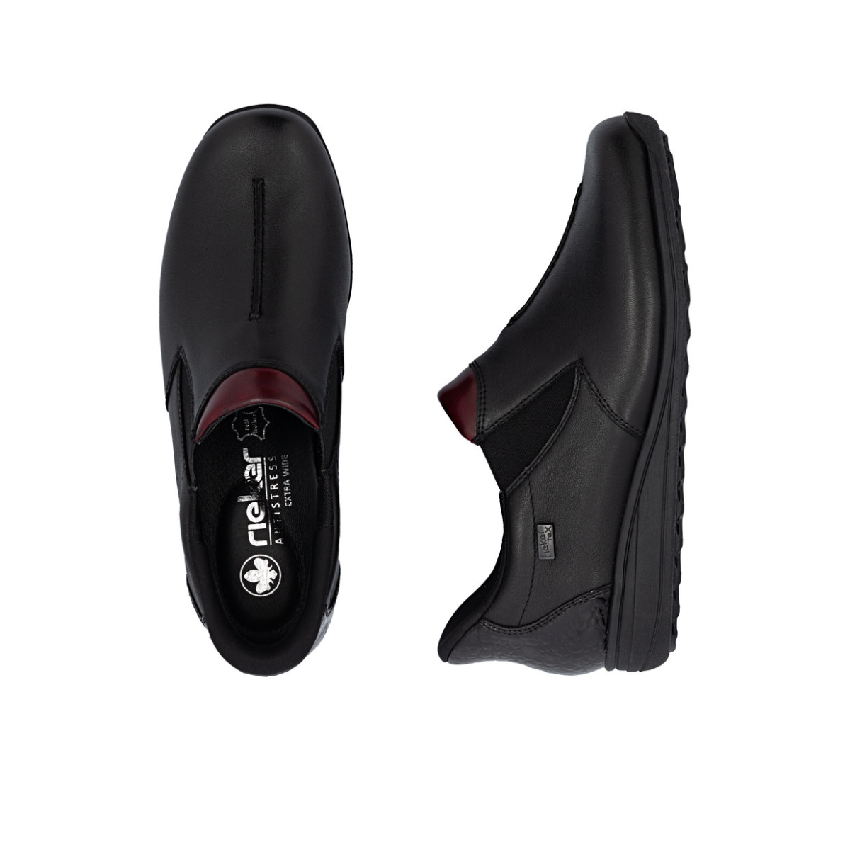 Rieker ženske cipele 47253-00 Lak Korak