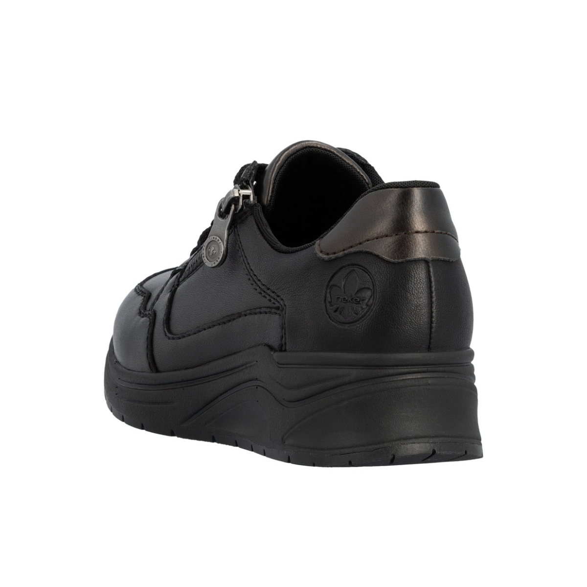 Rieker ženske cipele n9501-01 Lak Korak