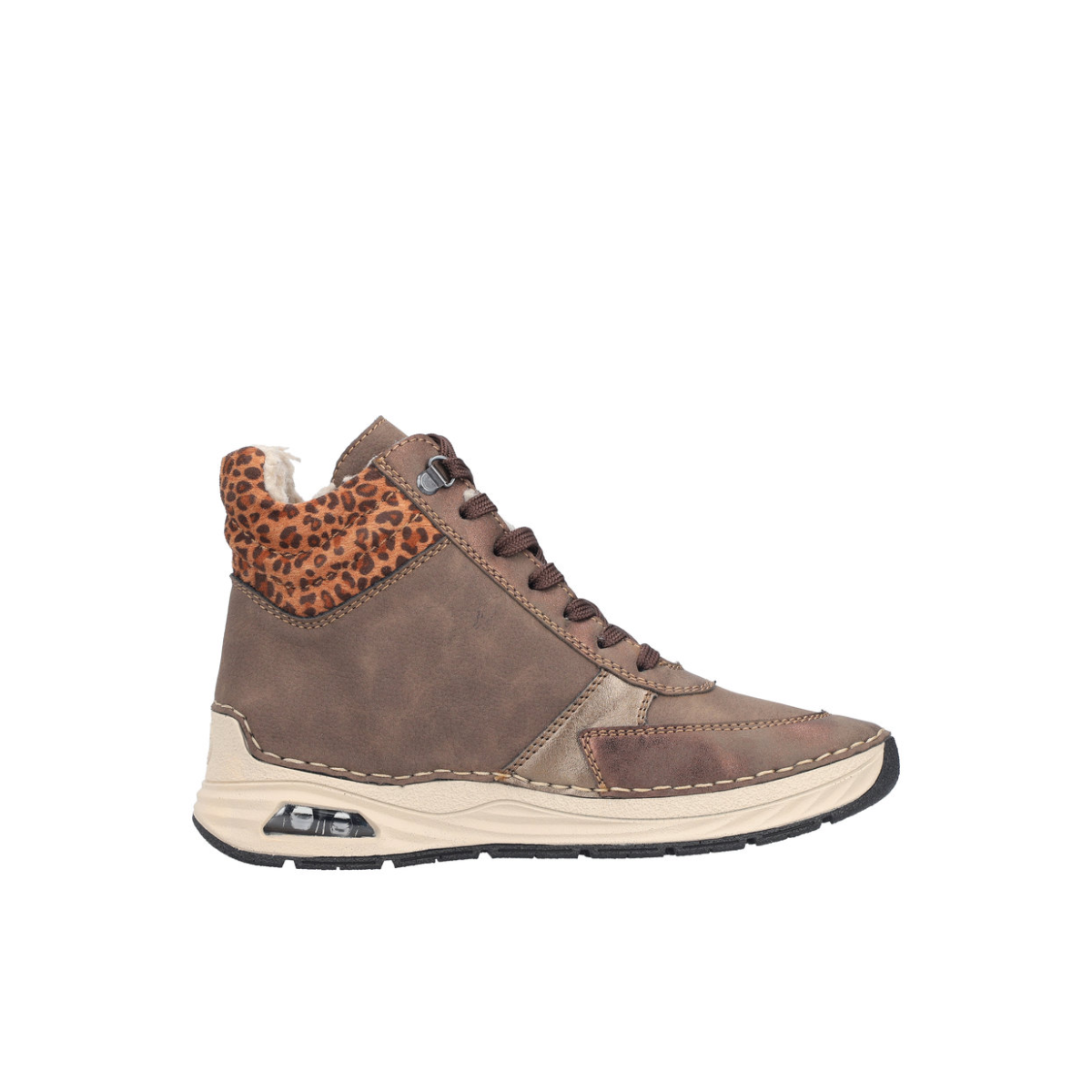 Rieker ženske gležnjače 44565-25 Lak Korak