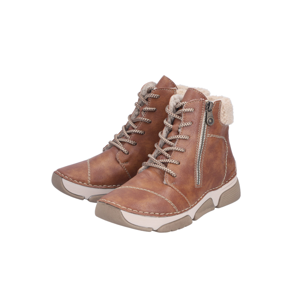 Rieker ženske gležnjače 45931-24 Lak Korak