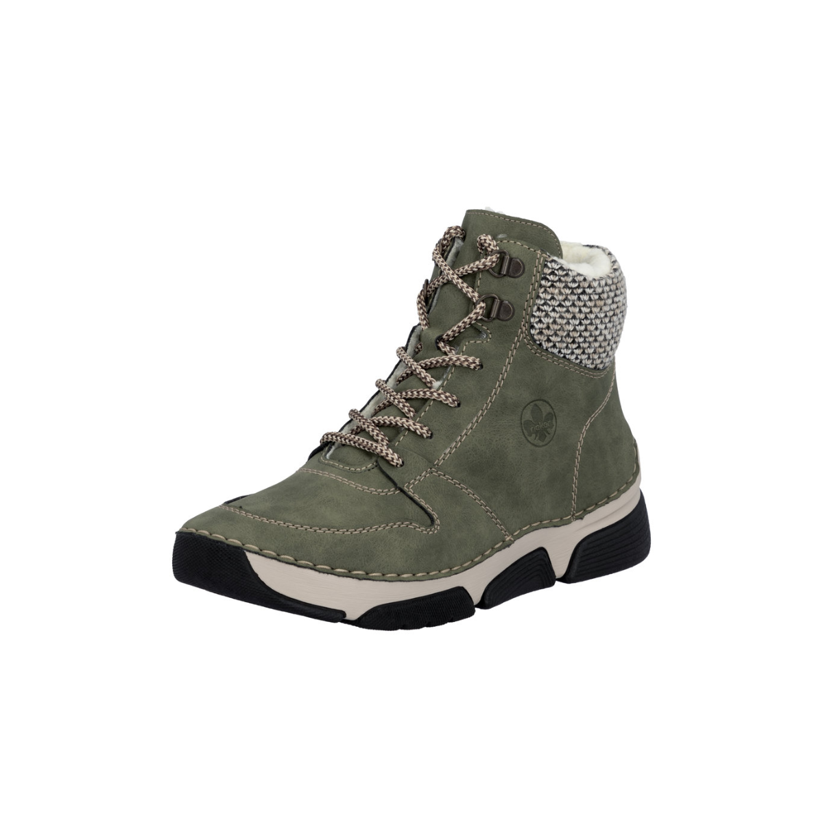 Rieker ženske gležnjače 45955-54 Lak Korak