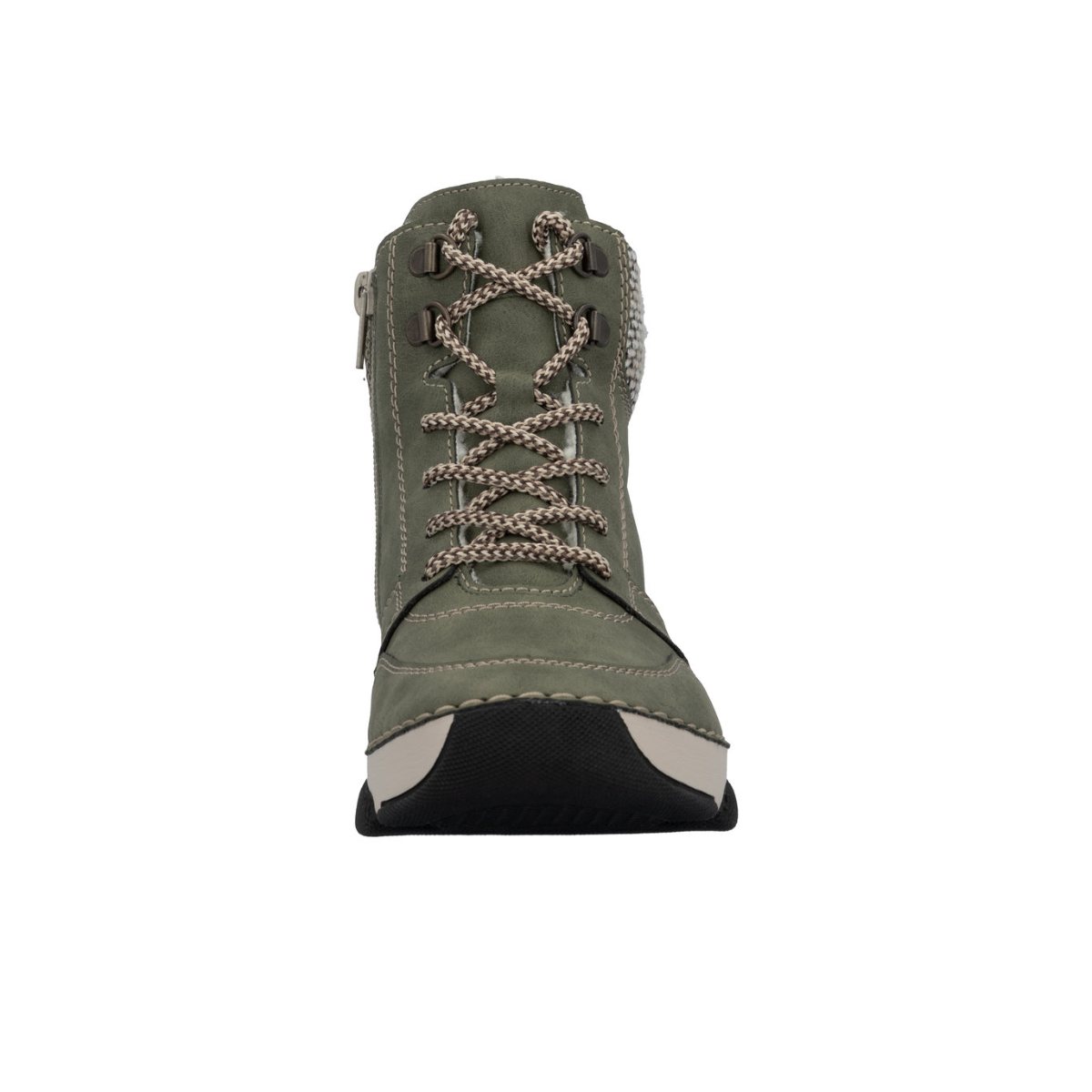 Rieker ženske gležnjače 45955-54 Lak Korak