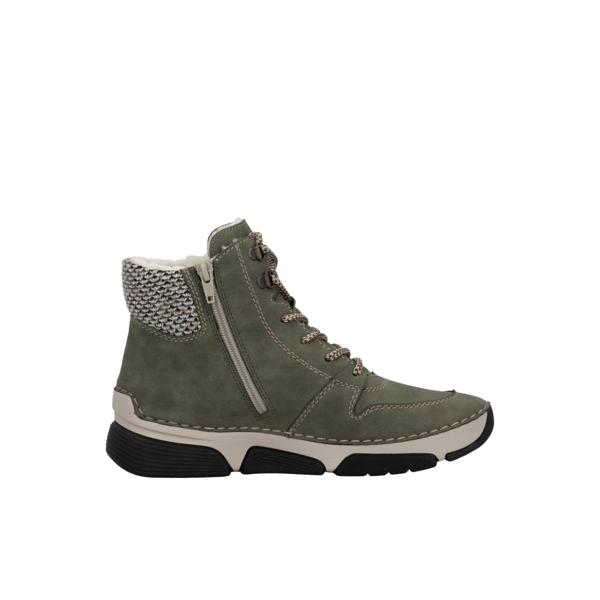 Rieker ženske gležnjače 45955-54 Lak Korak