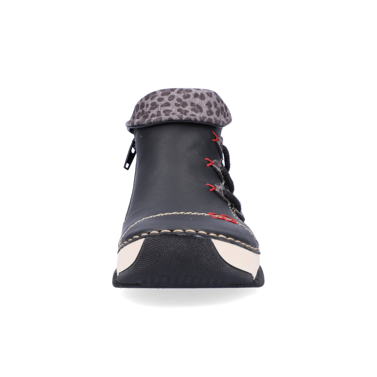 Rieker ženske gležnjače 45983-00 Lak Korak