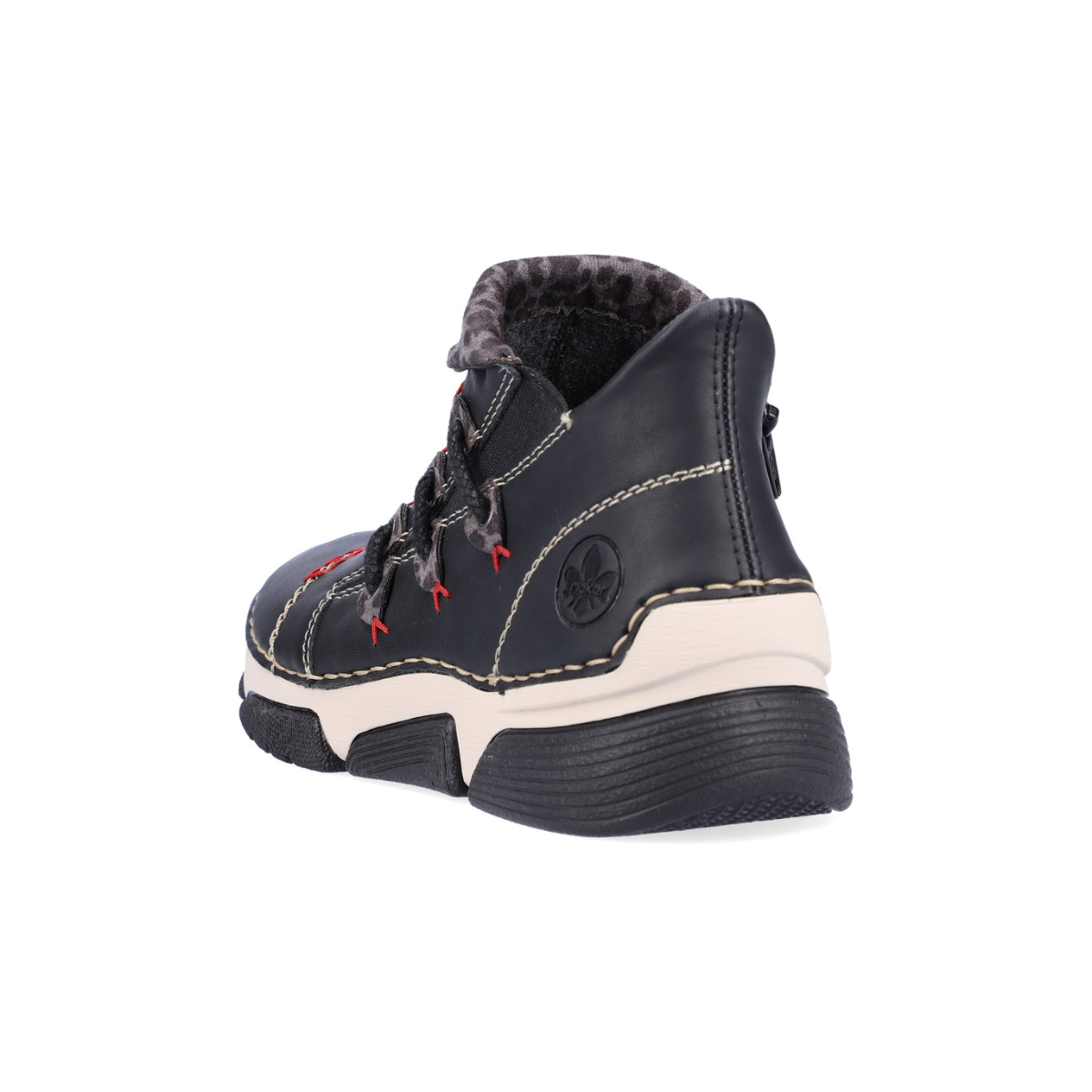 Rieker ženske gležnjače 45983-00 Lak Korak