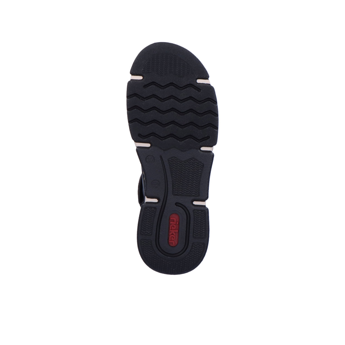 Rieker ženske gležnjače 45983-00 Lak Korak