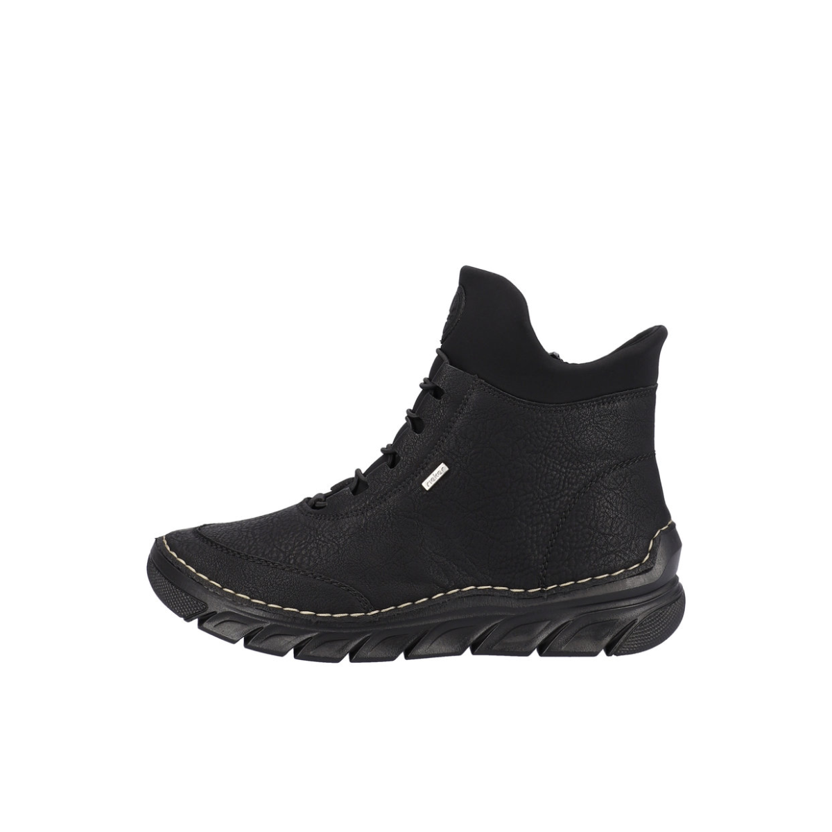 Rieker ženske gležnjače 55069-00 Lak Korak