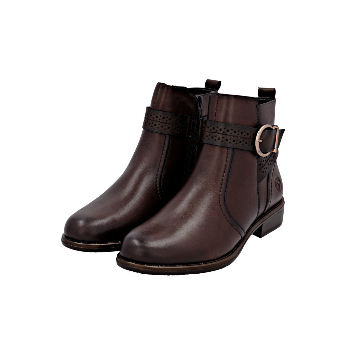 Rieker ženske gležnjače D0F81-25 Lak Korak