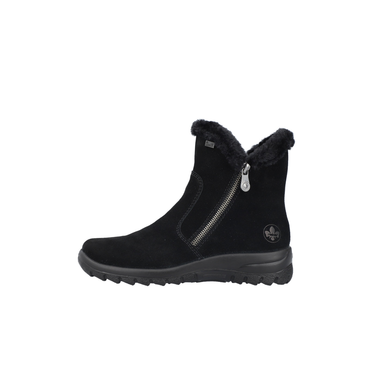 Rieker ženske gležnjače L7162-00 Lak Korak