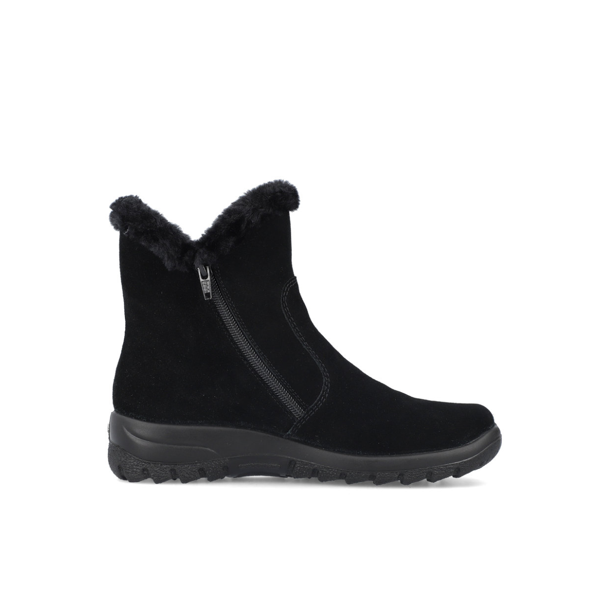 Rieker ženske gležnjače L7162-00 Lak Korak