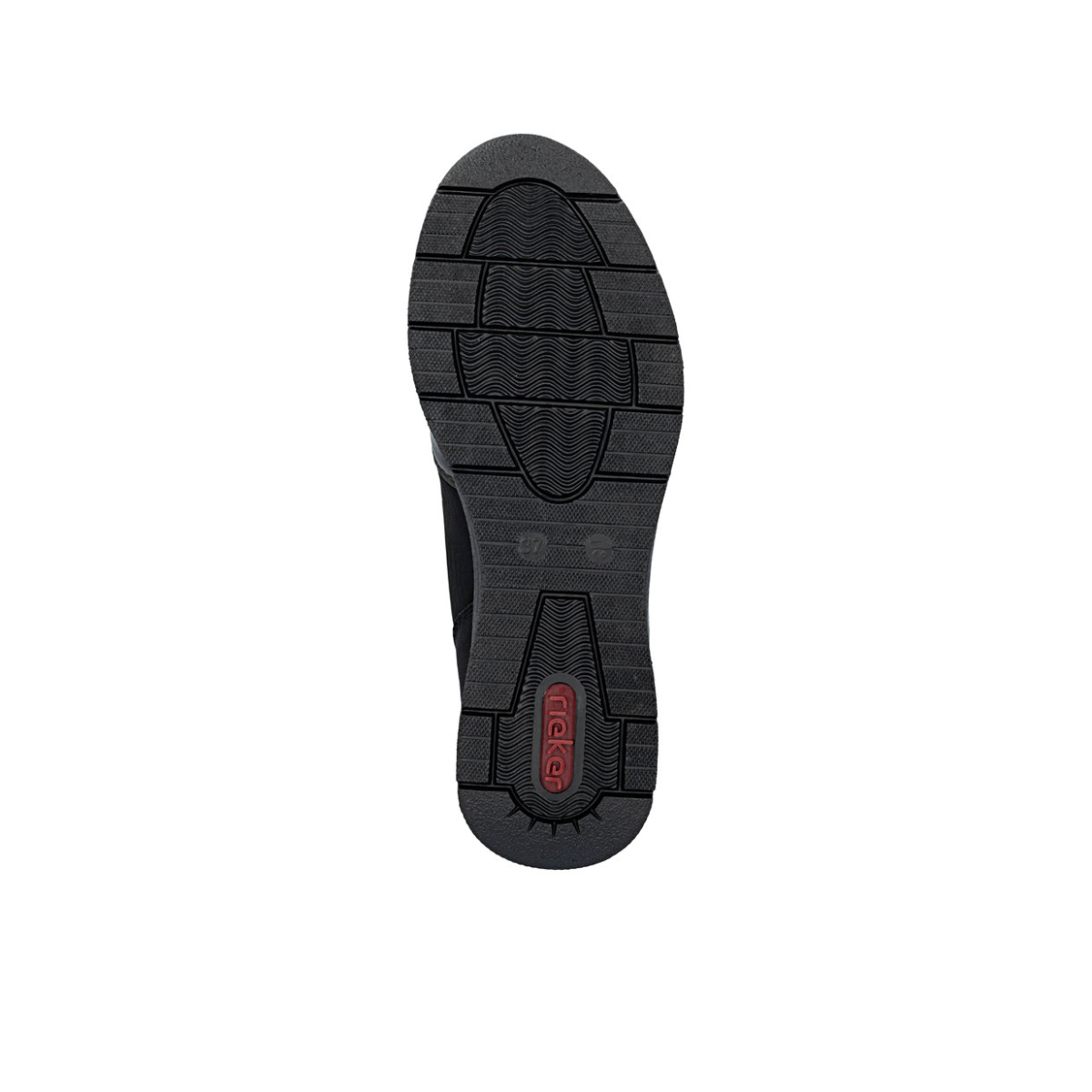 Rieker ženske gležnjače N9362-01 Lak Korak