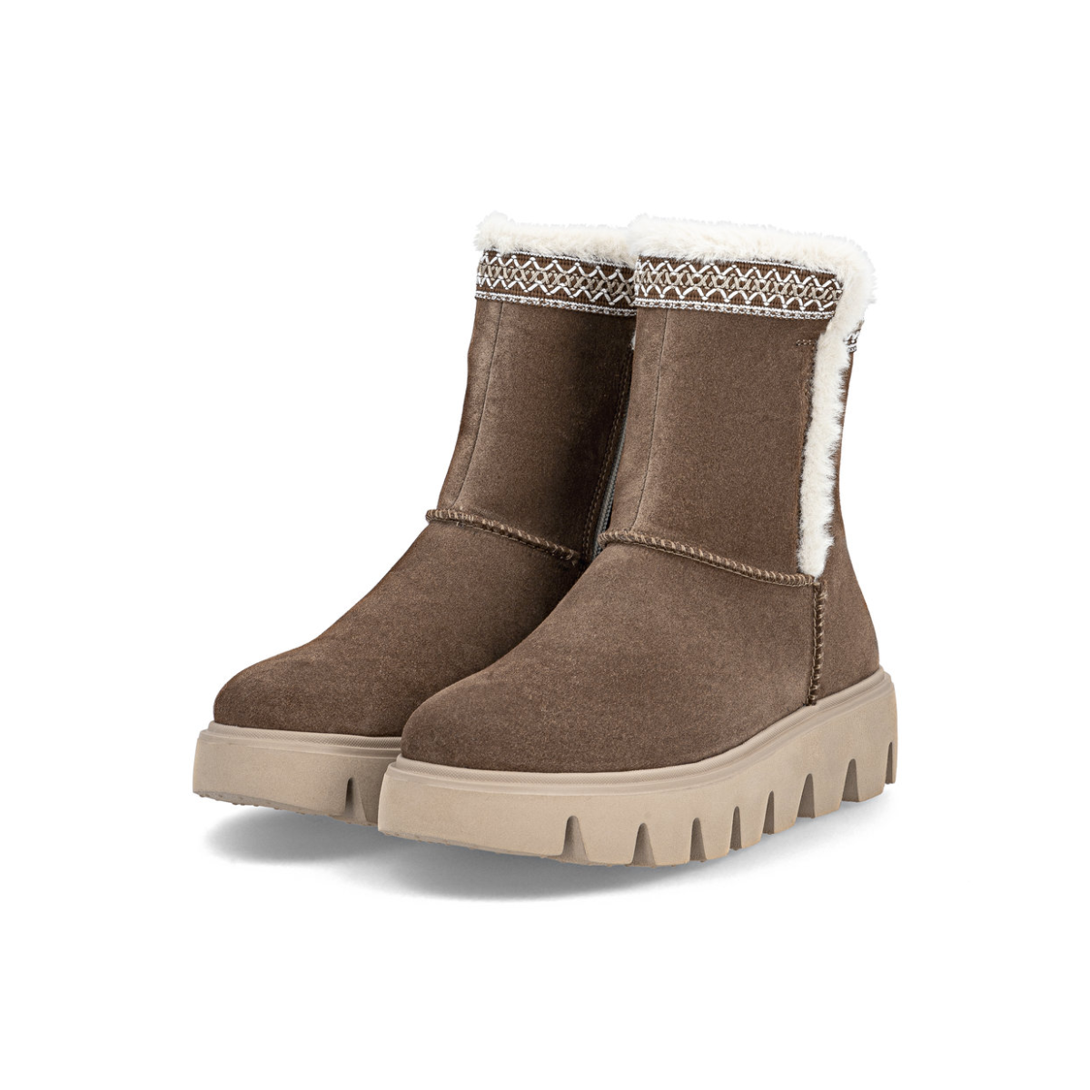 Rieker ženske gležnjače W2075-20 Lak Korak