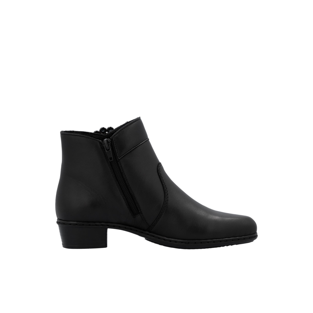 Rieker ženske gležnjače Y0797-00 Lak Korak