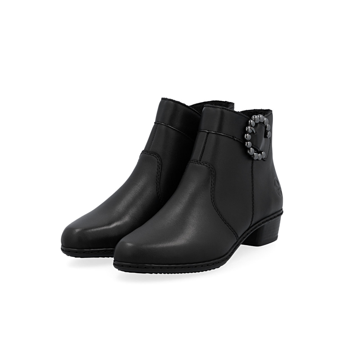 Rieker ženske gležnjače Y0797-00 Lak Korak