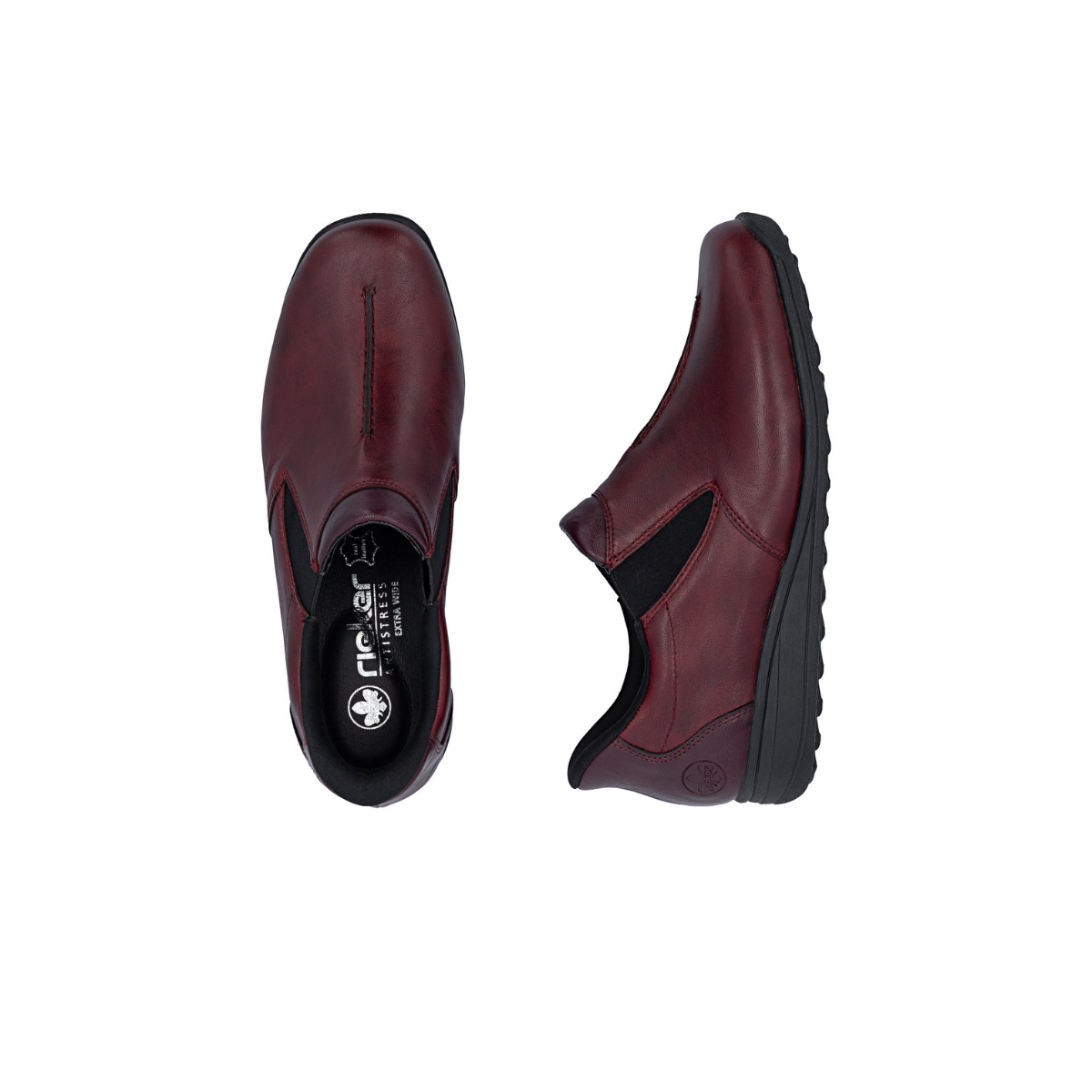 Rieker ženske polucipele 47253-35 Lak Korak