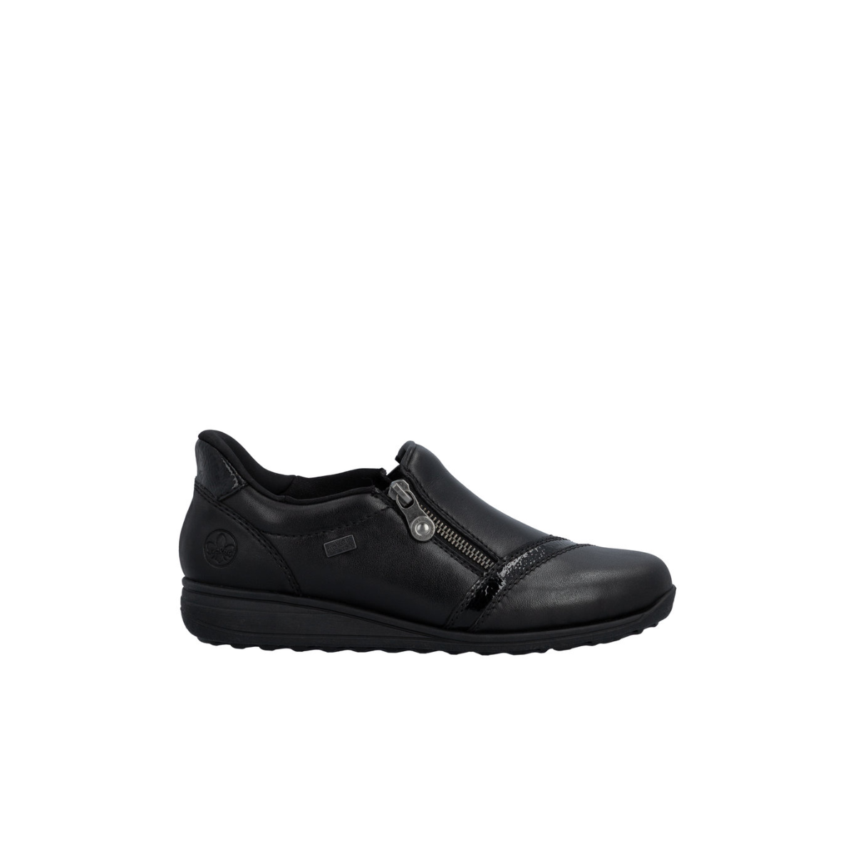 Rieker ženske polucipele 47264-00 Lak Korak