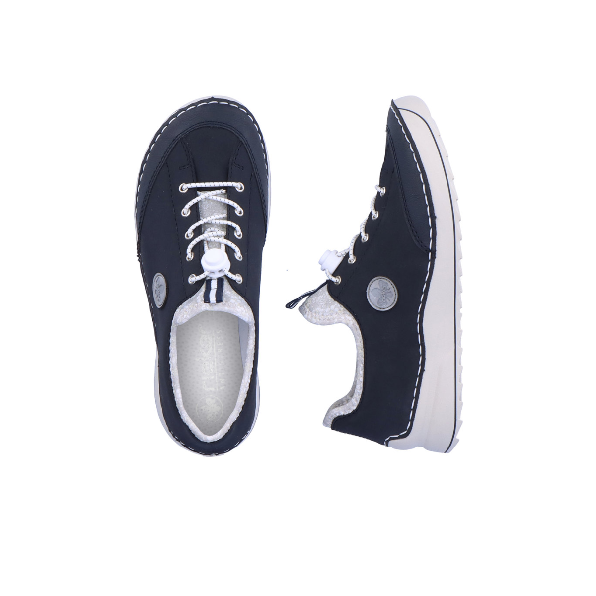 Rieker ženske polucipele 51558-14 Lak Korak