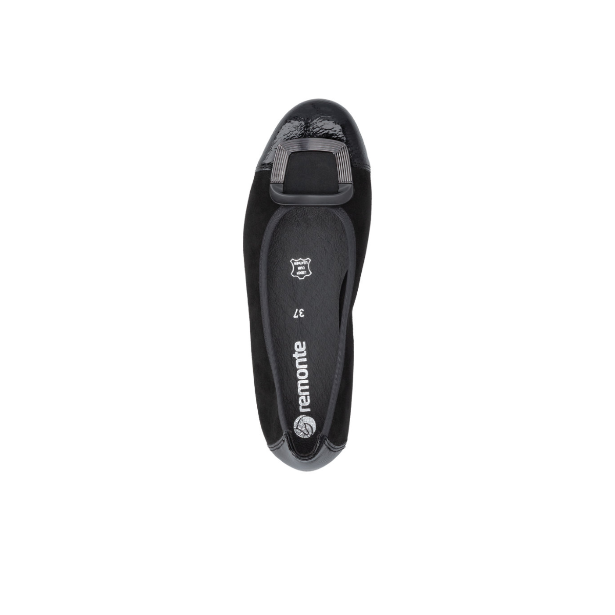 Rieker ženske polucipele D0K12-02 Lak Korak