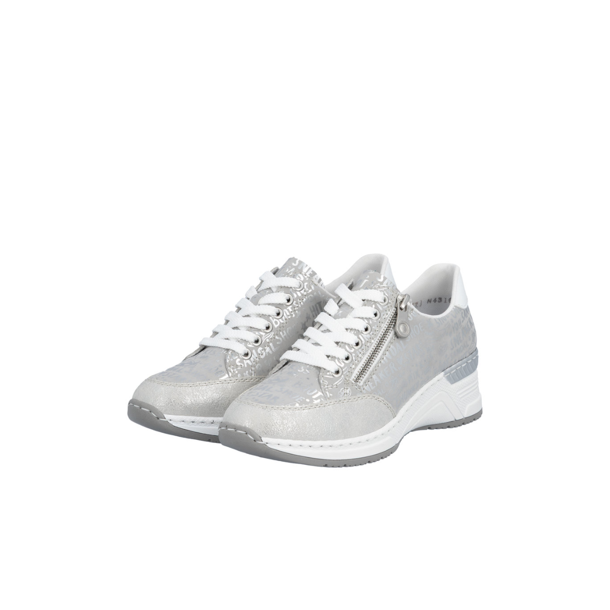 Rieker ženske polucipele N4316-90 Lak Korak