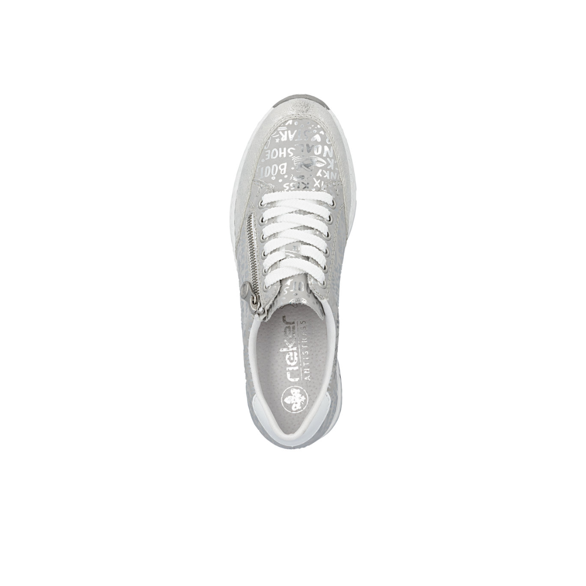 Rieker ženske polucipele N4316-90 Lak Korak