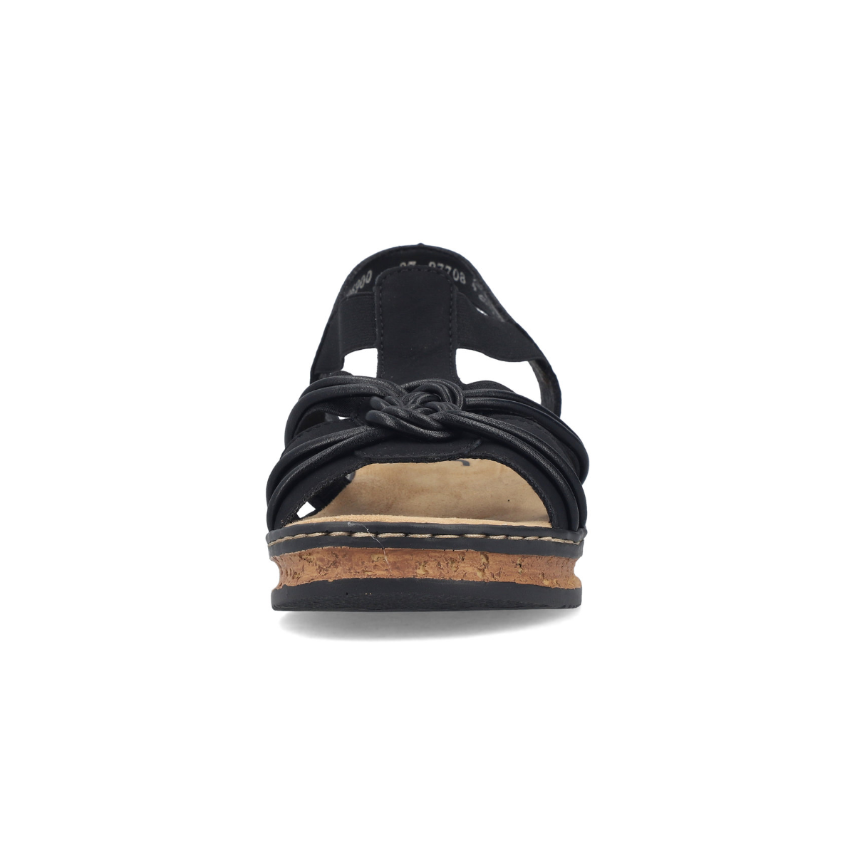 Rieker ženske sandale 62969-00 Lak Korak