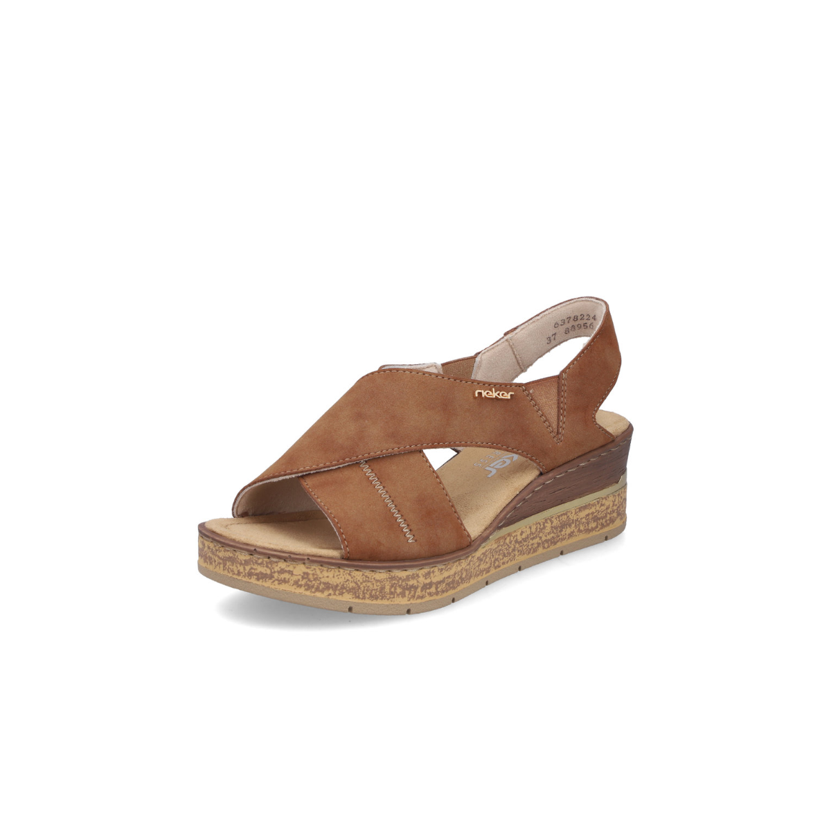 Rieker ženske sandale 63782-24 Lak Korak