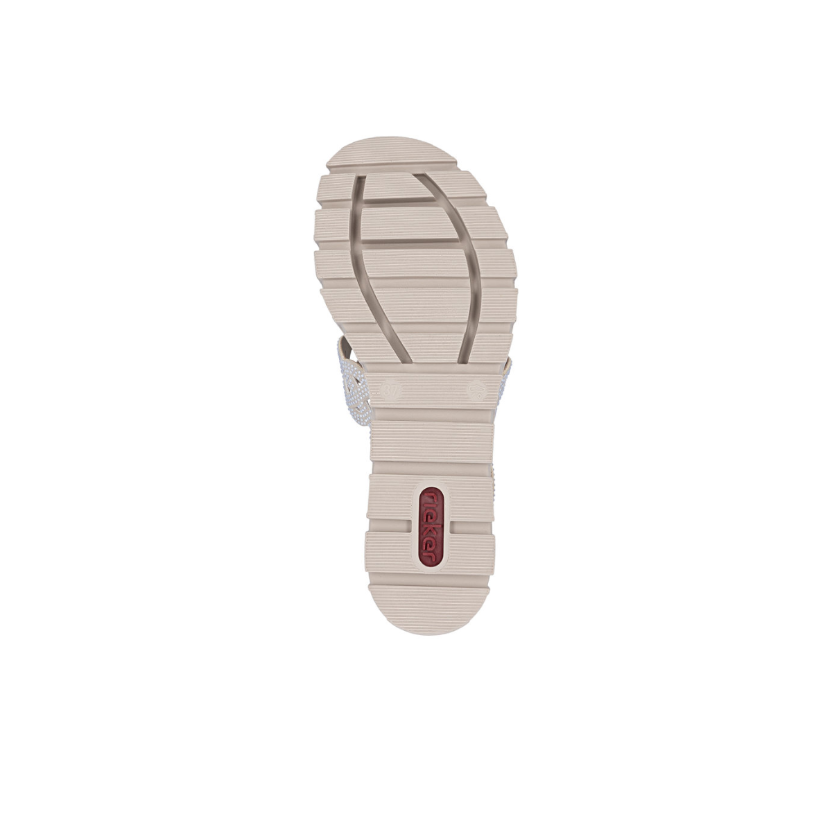 Rieker ženske sandale 68052-62 Lak Korak