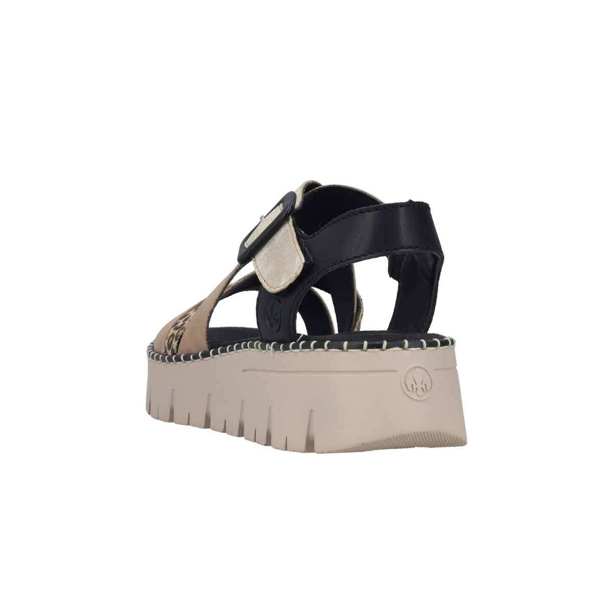 Rieker ženske sandale V1063-90 Lak Korak