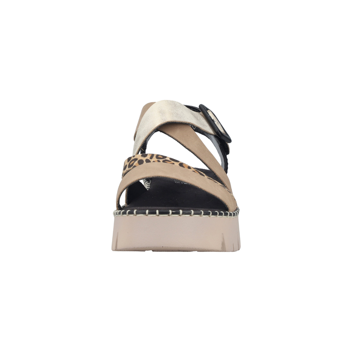 Rieker ženske sandale V1063-90 Lak Korak