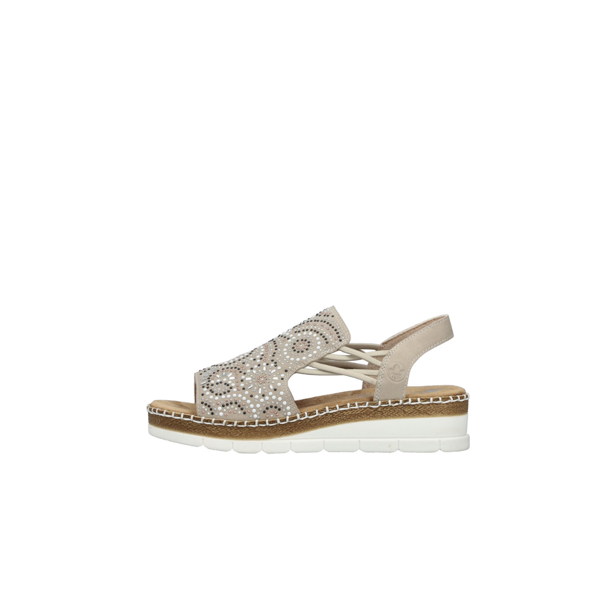 Rieker ženske sandale V1246-62 Lak Korak